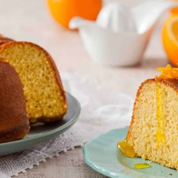 bolo de laranja de liquidificador
