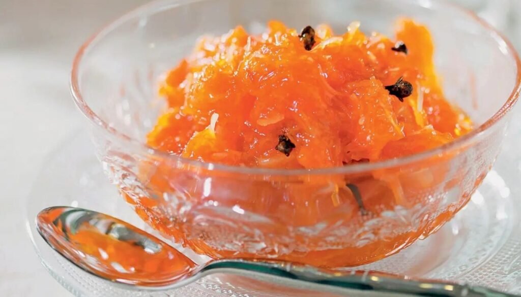 como servir o doce de abóbora cremoso