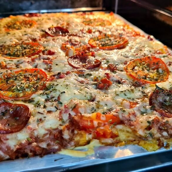 pizza de liquidificador