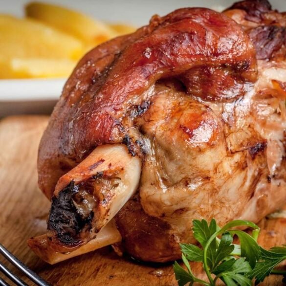 joelho de porco assado