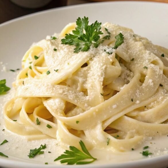 receita de macarrão ao molho branco