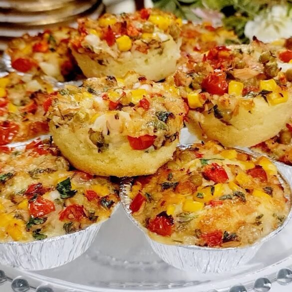 tortinhas de legumes