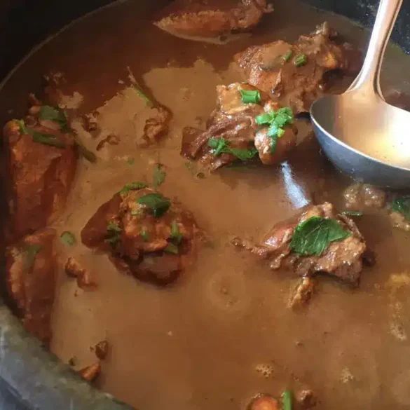 frango ao molho pardo