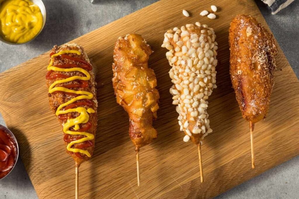 hot dog coreano variações