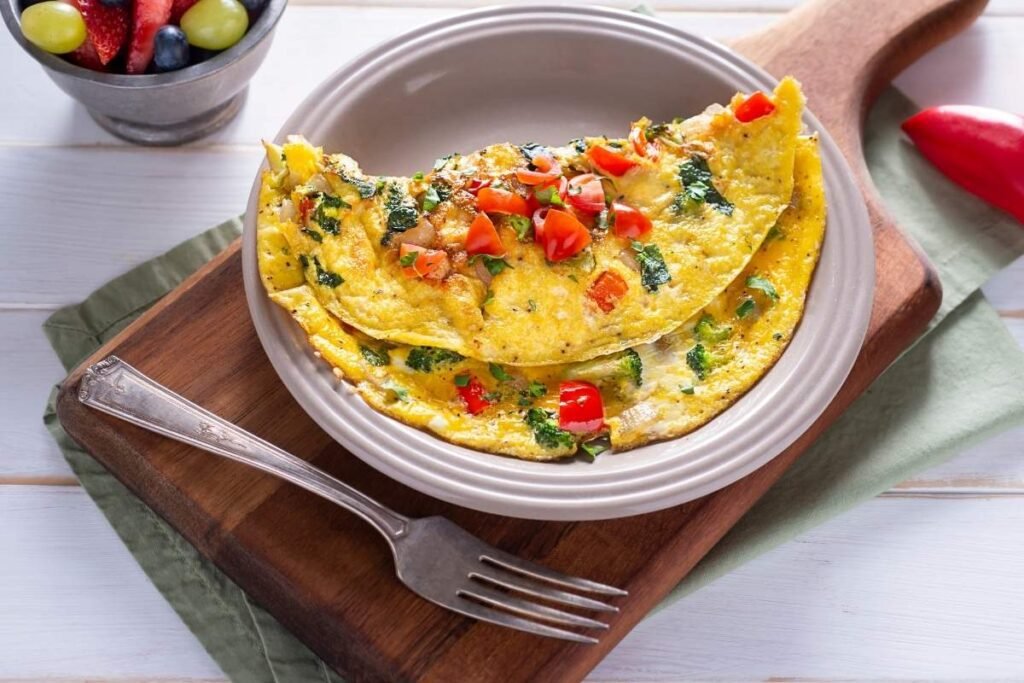 omelete na airfryer