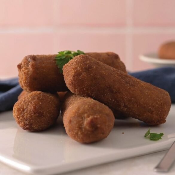 croquete de carne moída