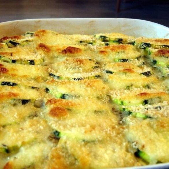 abobrinha de forno gratinada