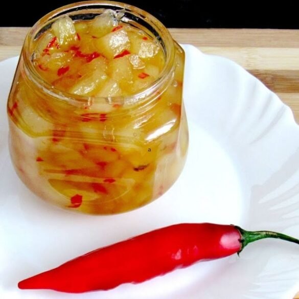 geléia de abacaxi com pimenta
