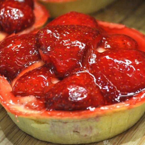 tortinha de morango
